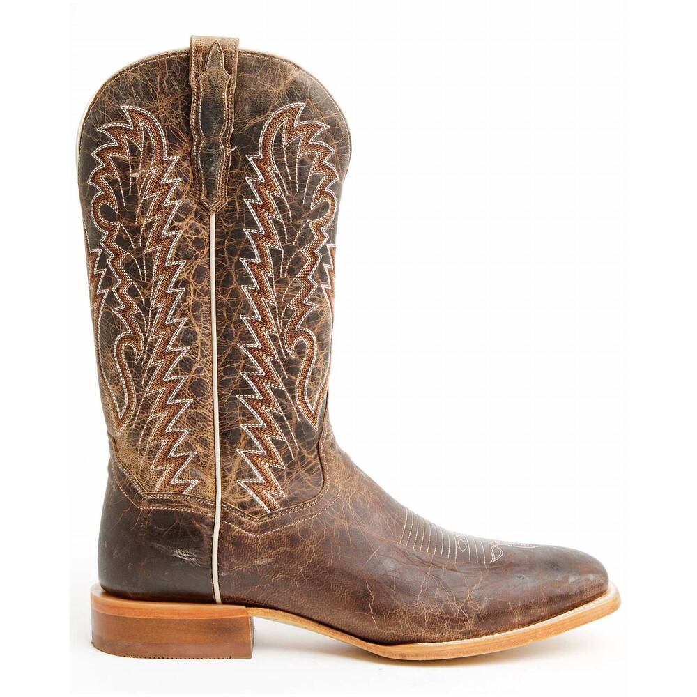 NEW DAN POST. men's jerry square toe boot in brown